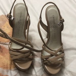 Chinese laundry sandals platform